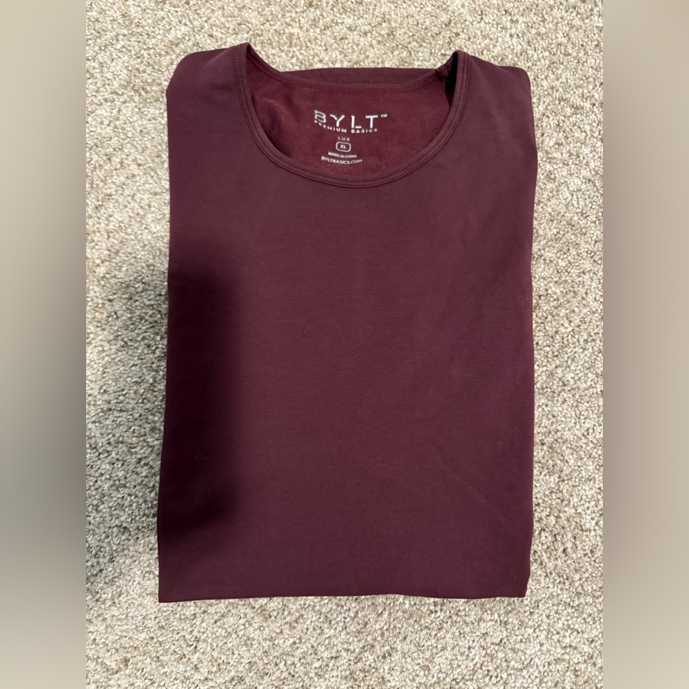 BYLT Basics Lux Drop Cut Tee XL